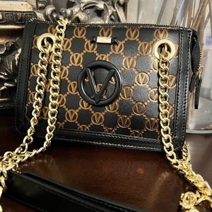 Valentino by Mario Valentino Ginette Monogram Leather Bag